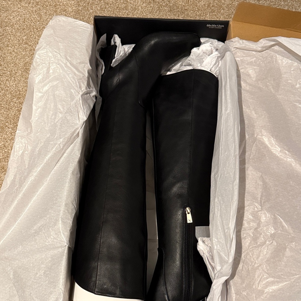 Naturalizer Black Leather Boots